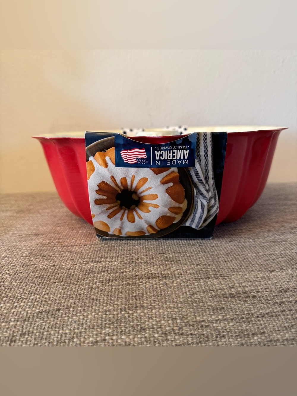 Nordic Ware Red 12 Cup Bundt Pan